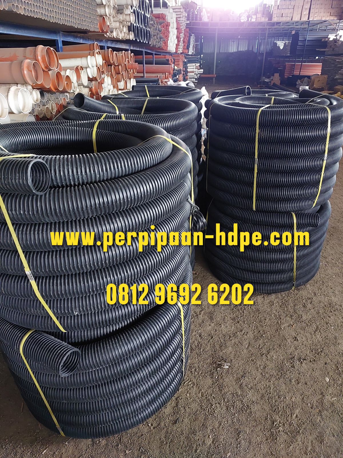 PIPA HDPE CORRUGATED / PERFORATED / PIPA HDPE SPIRAL